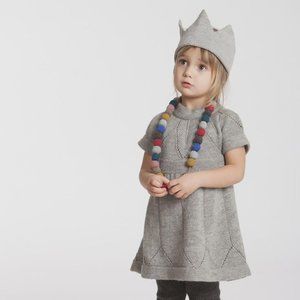 [0-4y] Oeuf Crown - Light Grey NWOT